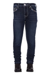 Girls 'Anjelica' Slim Leg Bootcut Jeans