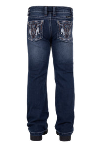 Girls 'Bettina' Bootcut Jeans