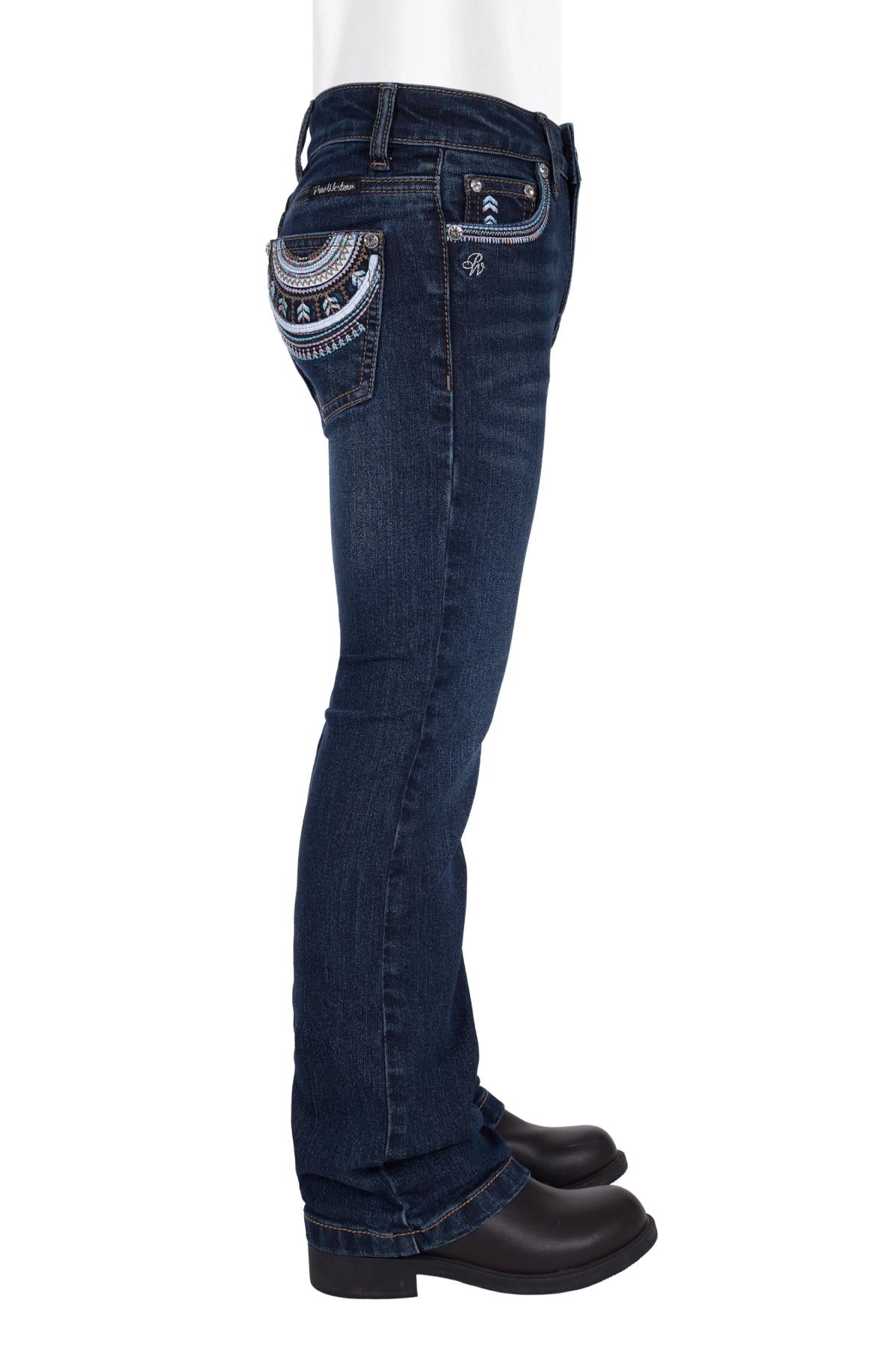 Girls 'Pat' Bootcut Jeans