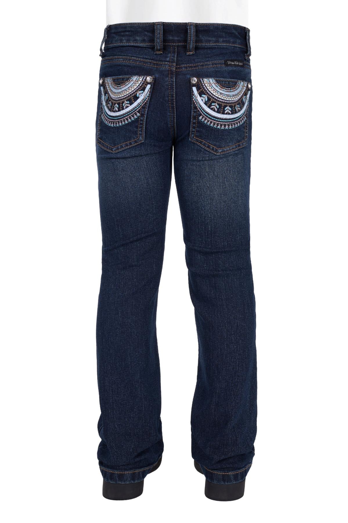 Girls 'Pat' Bootcut Jeans
