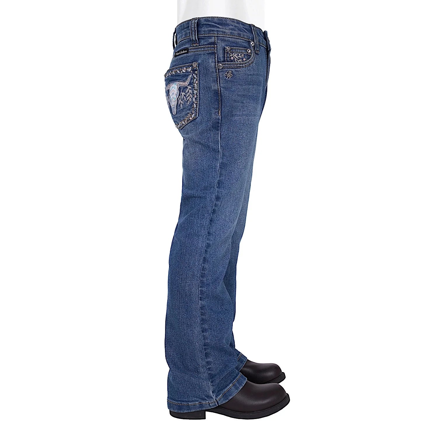 Girls 'Ariana' Bootcut Jeans