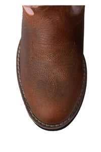 'Cassidy' Youth Western Boot - Pink