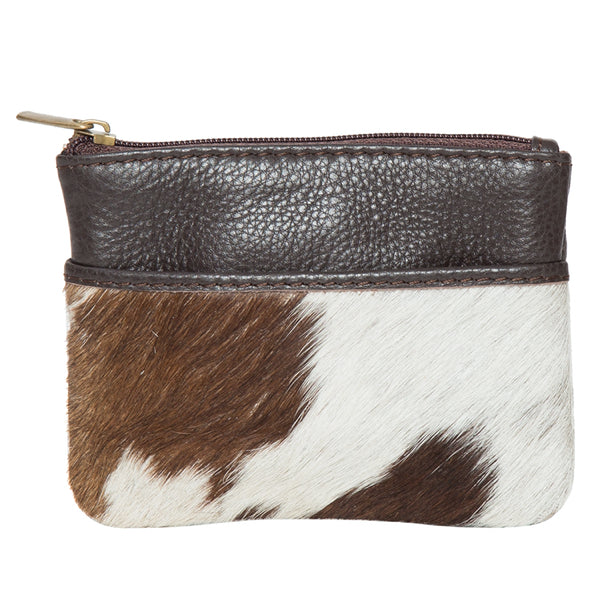 ‘Goondiwindi' Leather Cowhide Coin Purse