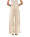 'Laura' Linen Pants - Cream
