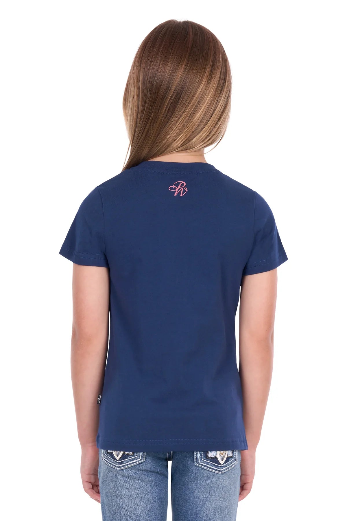 'Bindi' Short Sleeve Tee - Navy