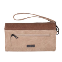 Pure Western Embroidery Wallet - Natural