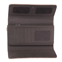 Pure Western Embroidery Wallet - Natural