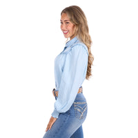 'Daniela' Longsleeve Shirt - Denim