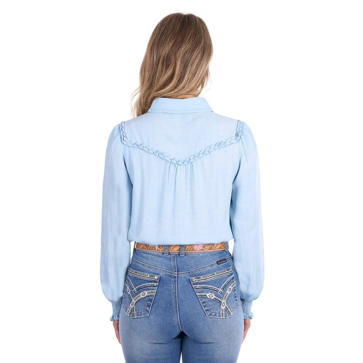 'Daniela' Longsleeve Shirt - Denim
