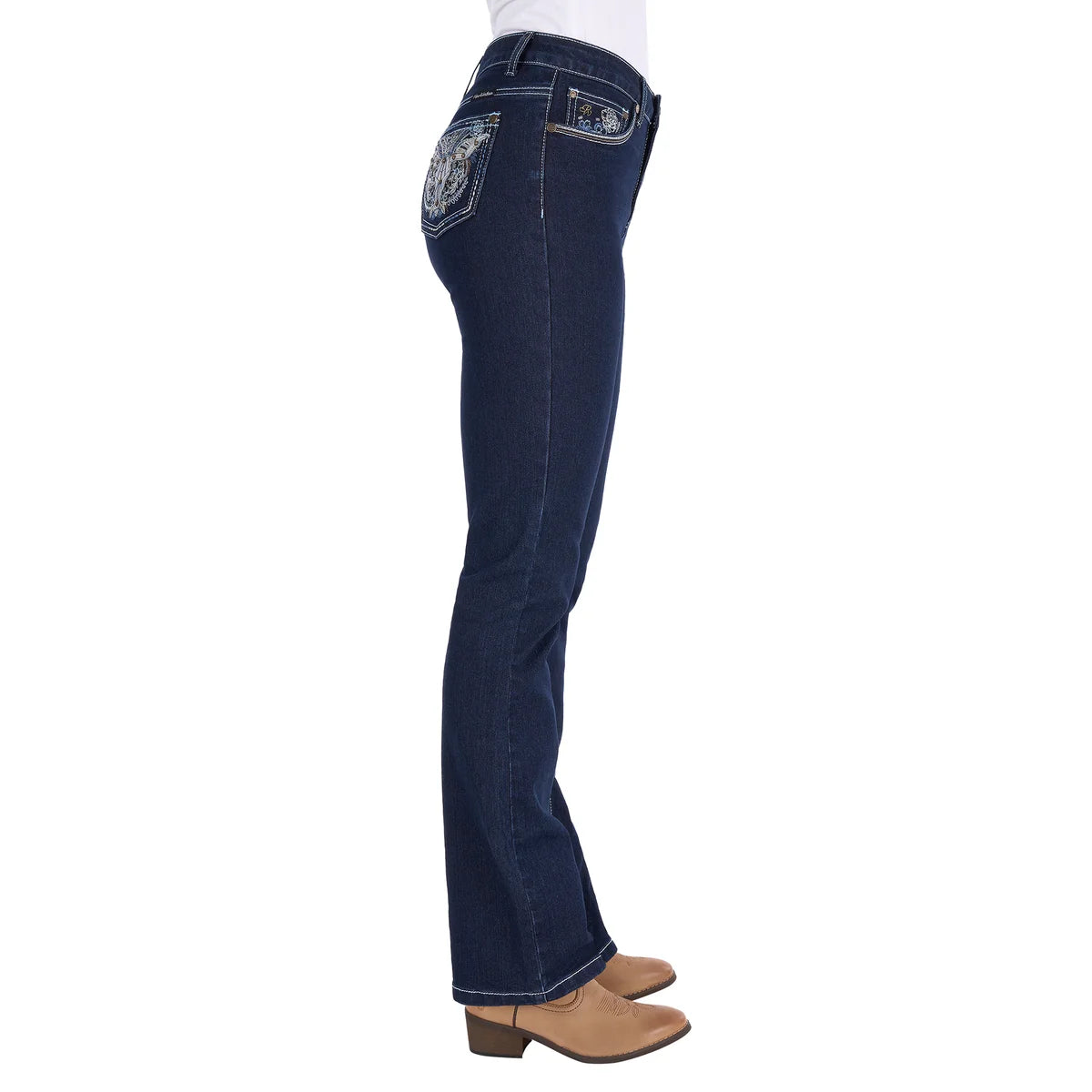 'Daph' High Rise Bootcut Jeans