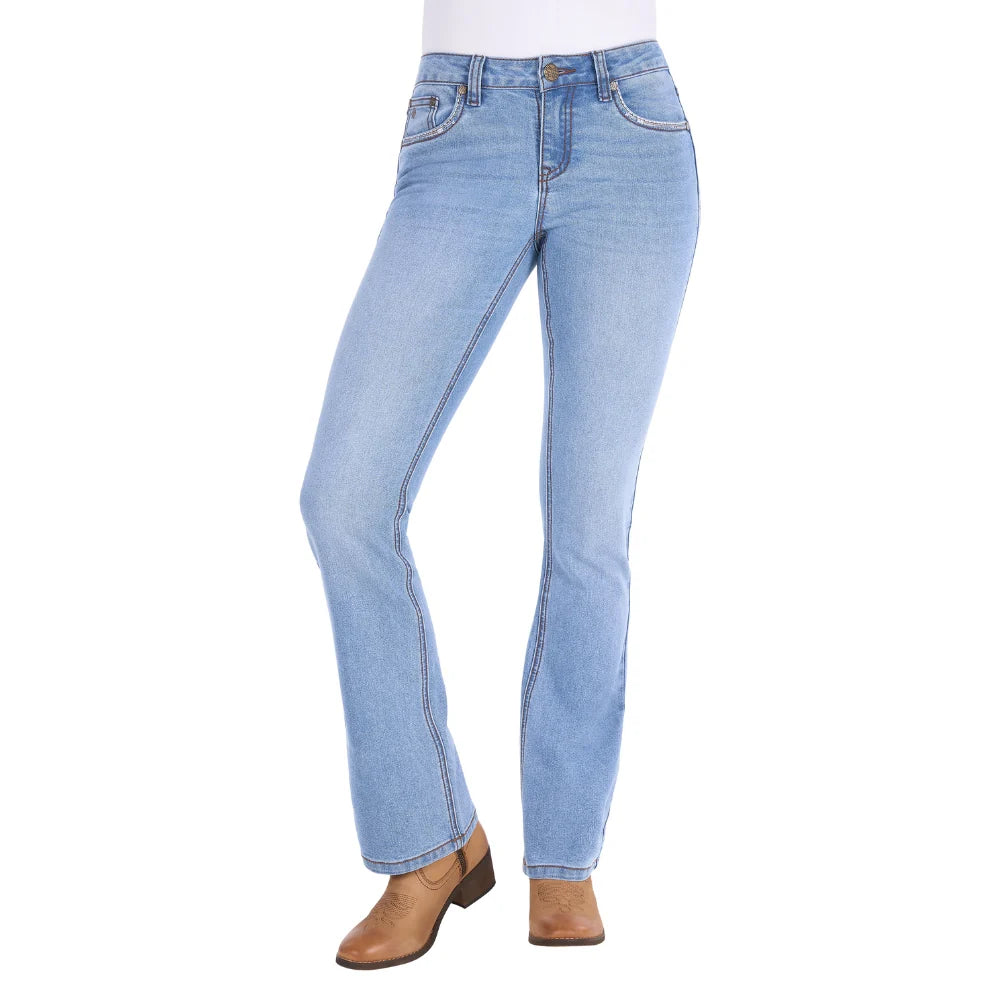 'Juniper' Mid Rise Bootcut Jeans