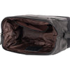 'Napier' Leather Toiletry Bag - Black