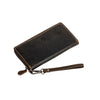 Ladies Leather Wallet - Brown