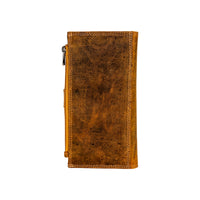 Ladies Leather Wallet - Camel