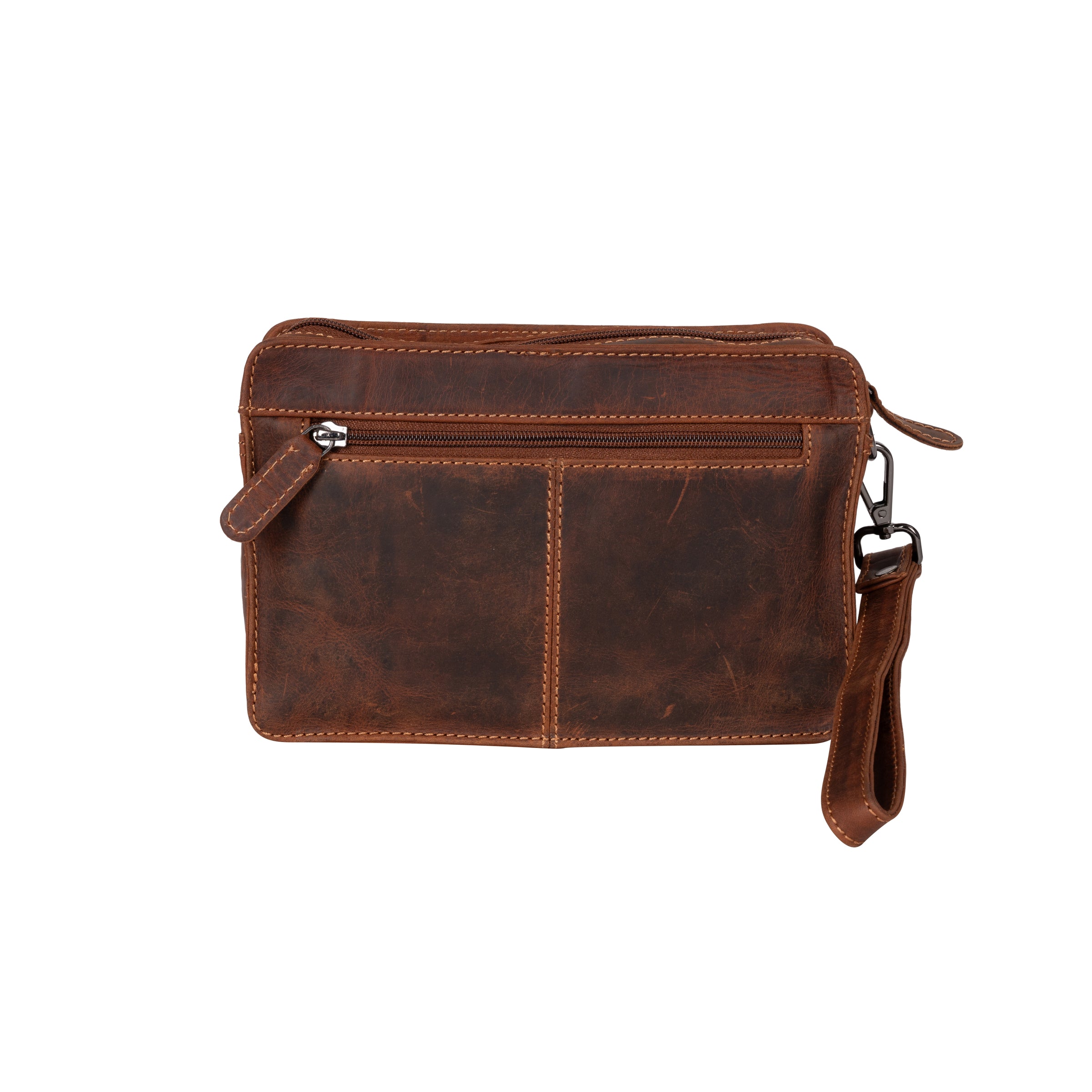 Leather Shoulder Bag - Sandel