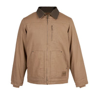 Hard Slog Men's Canvas Jacket - Mushroom