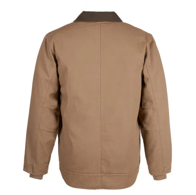 Hard Slog Men's Canvas Jacket - Mushroom