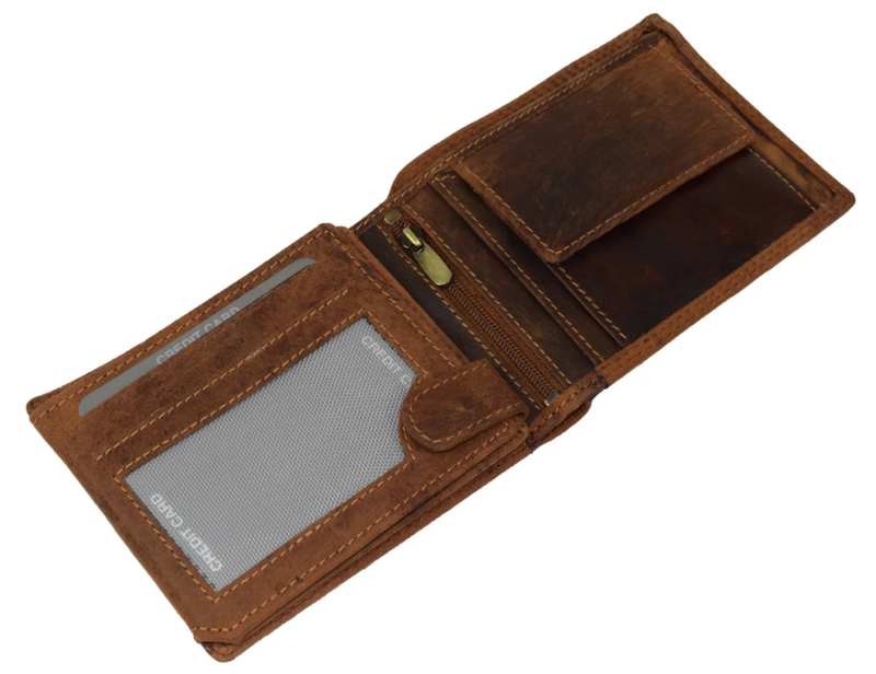 'George' Mens Wallet - Camel