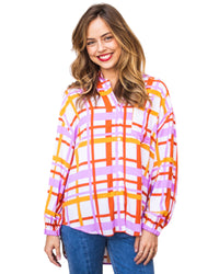 'Olga' Geometric Top