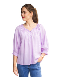 'Lilly' Top - Lilac