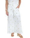 'Jenny' Linen Pant Set - White