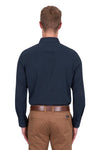 ‘Roger' Longsleeve Linen Shirt - Navy