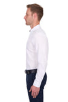 'Christopher' Longsleeve Linen Shirt - White