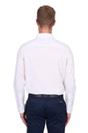 'Christopher' Longsleeve Linen Shirt - White