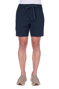 'Felix' Linen Shorts - Navy