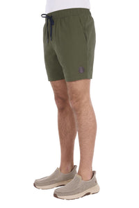 'Jaxon' Linen Shorts - Olive