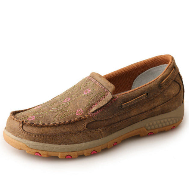 Cellstretch Slip On Mocs - Cactus Stitch