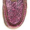 Women's Pink Tooled Cellstretch Slip On Mocs