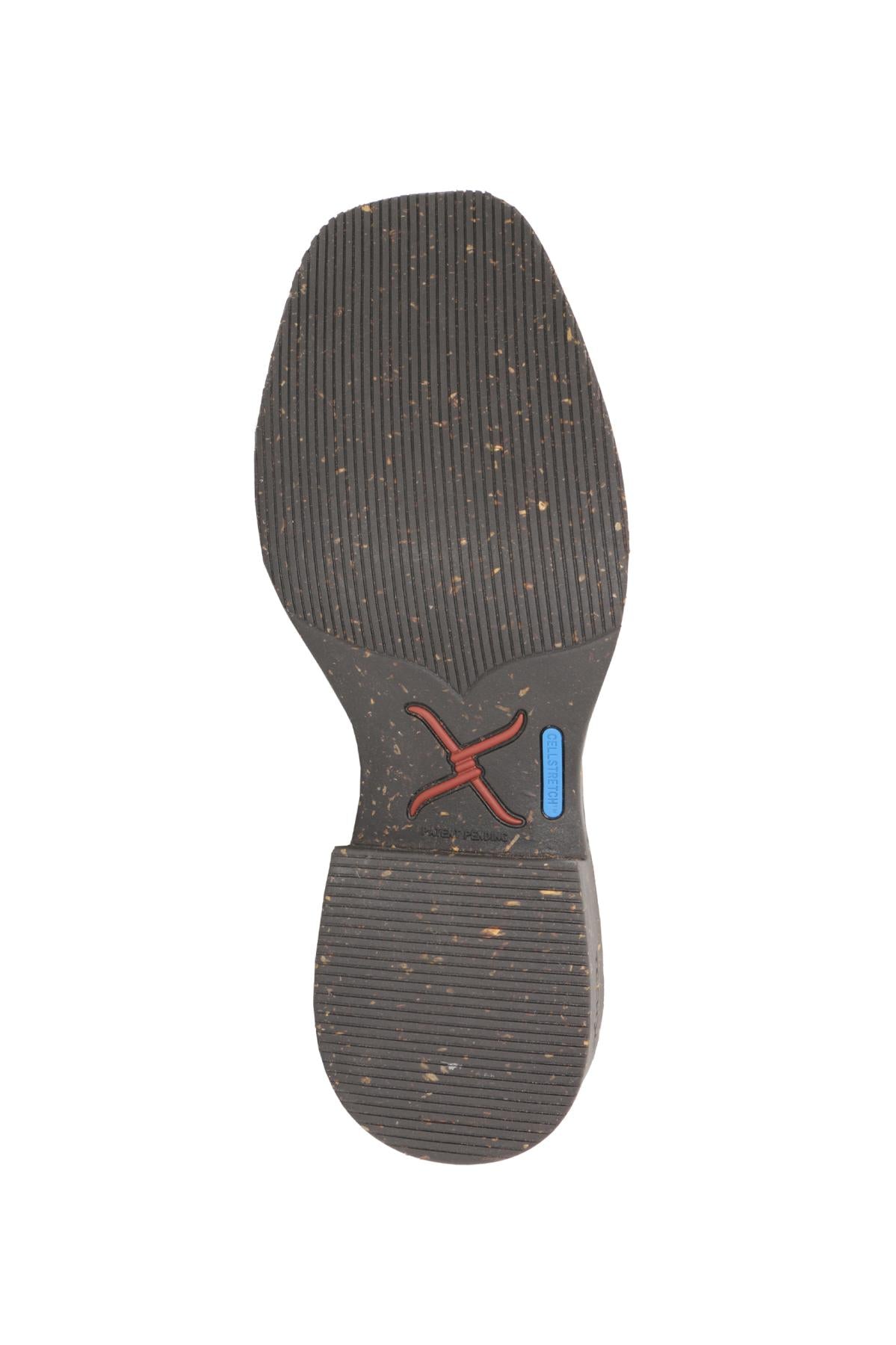 Womens 12" Tech X2 Boot - Russet Brown/Blue