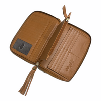 'Tenterfield’ Cowhide Purse - Tan