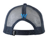 Kids 'Bridge' Trucker Cap - Navy & Red