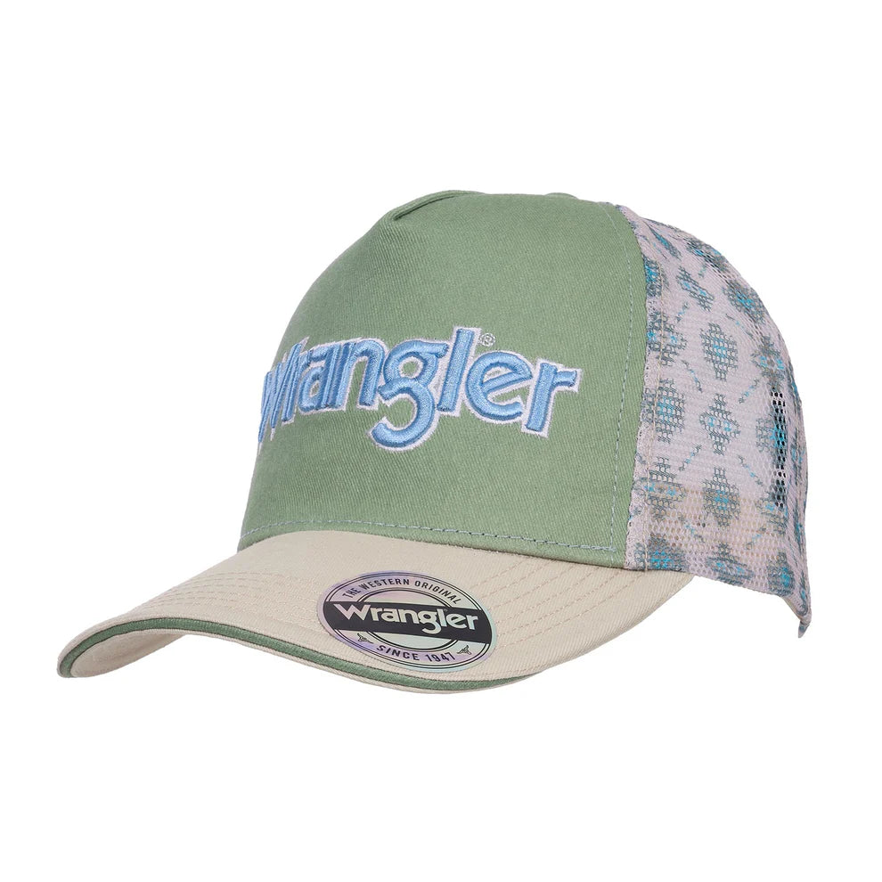 'Nat' High Profile Ponytail Trucker Cap