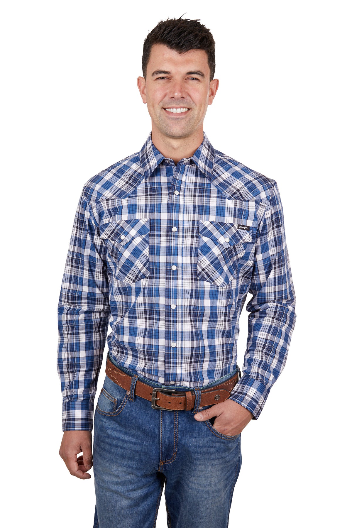 'Nigel' Western Longsleeve Button Up Shirt