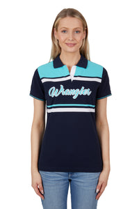 'Lucy' Short Sleeve Polo Shirt