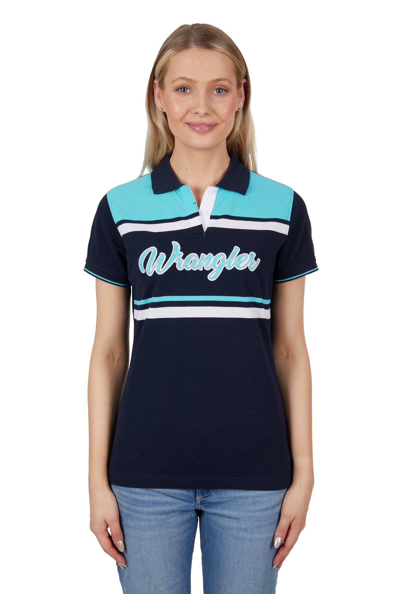 'Lucy' Short Sleeve Polo Shirt