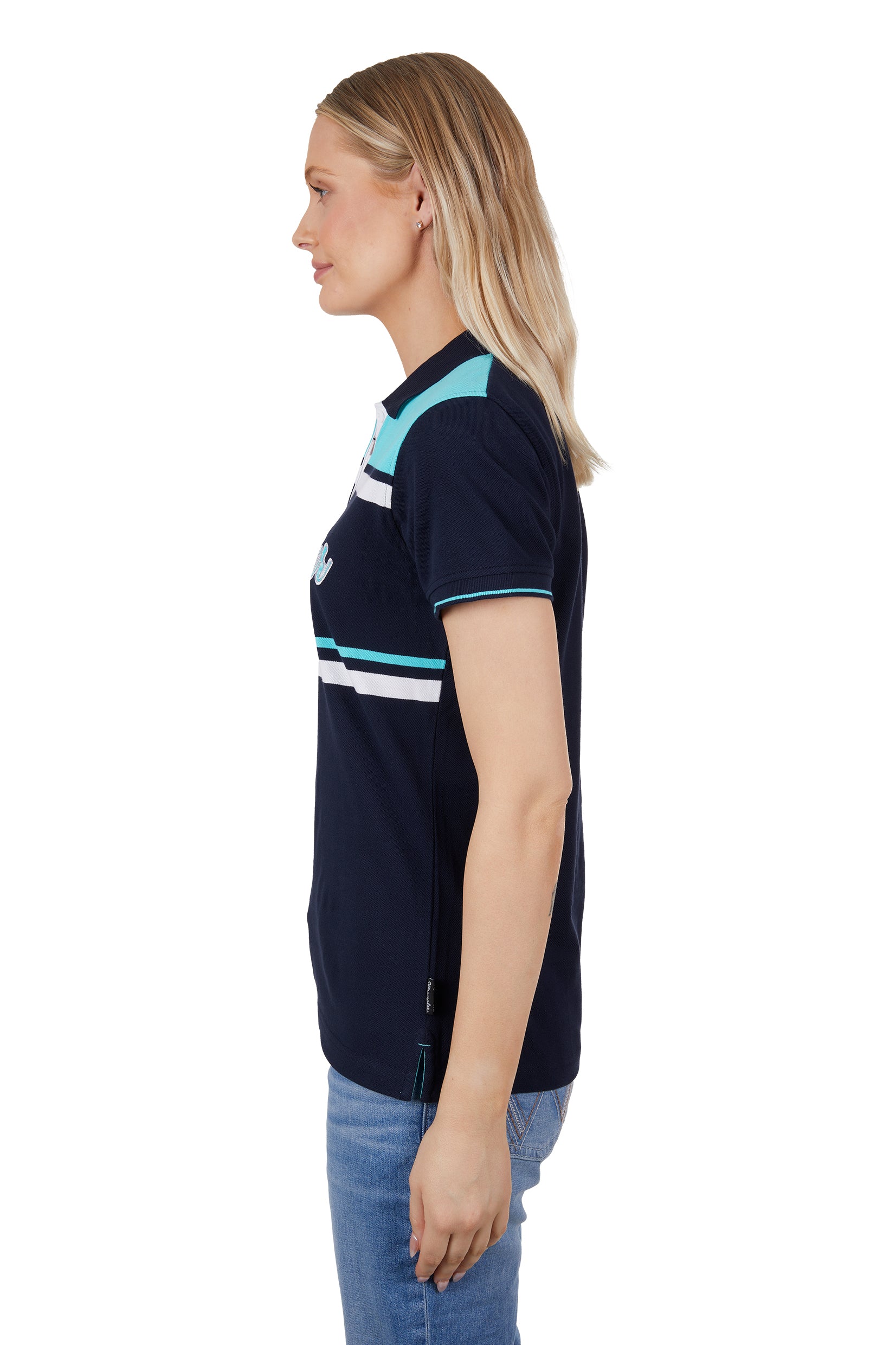 'Lucy' Short Sleeve Polo Shirt