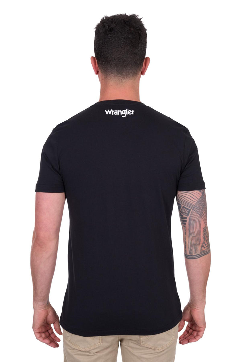 'Luis' Short Sleeve Tee - Black