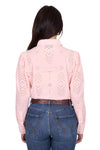 'Lilly' Print Long Sleeve Shirt - Pink