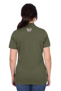 'Hallie' Short Sleeve Polo Shirt
