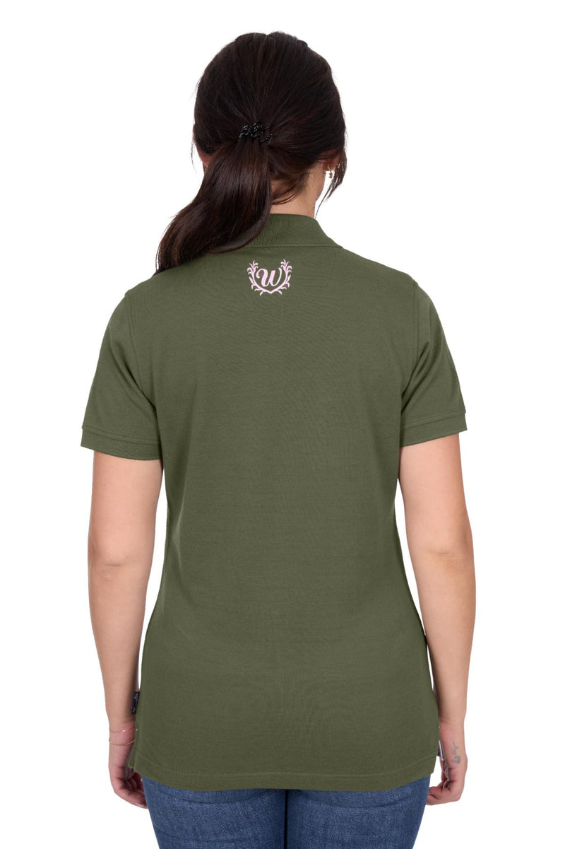 'Hallie' Short Sleeve Polo Shirt