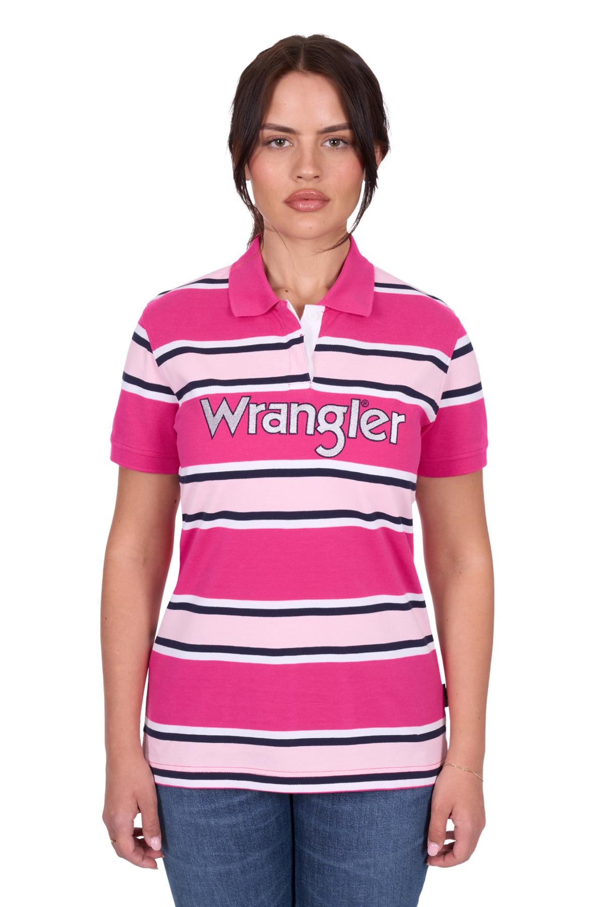 'Harriet' Short Sleeve Polo Shirt