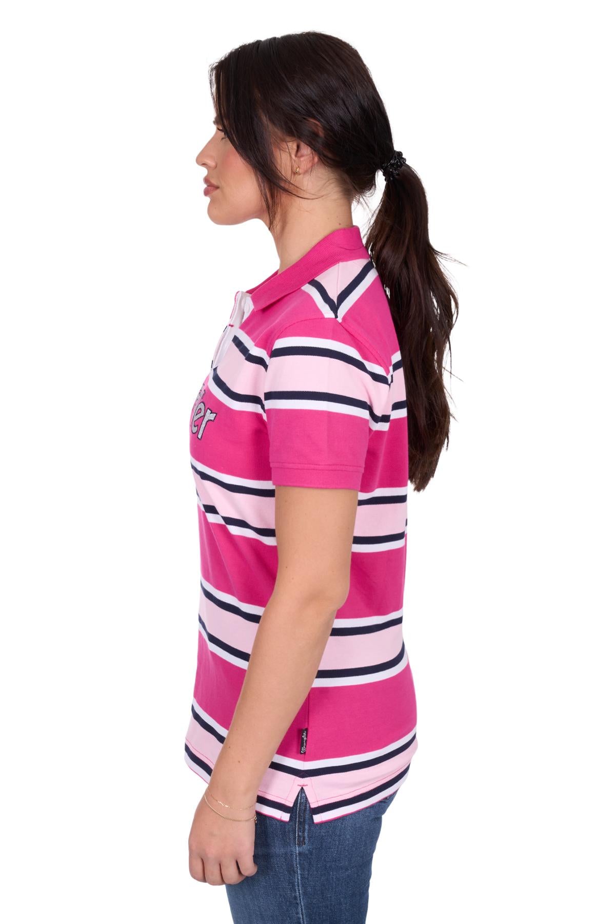 'Harriet' Short Sleeve Polo Shirt
