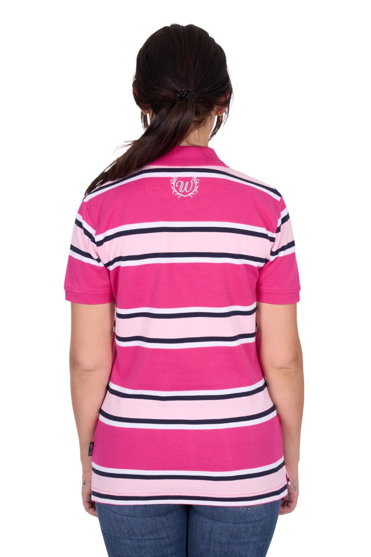 'Harriet' Short Sleeve Polo Shirt