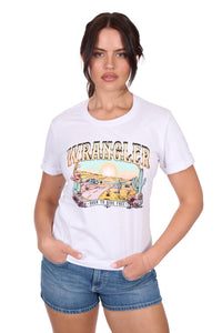 'Helena' Short Sleeve Tee - White