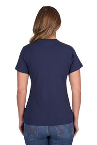 'Texas' Short Sleeve Tee - Navy