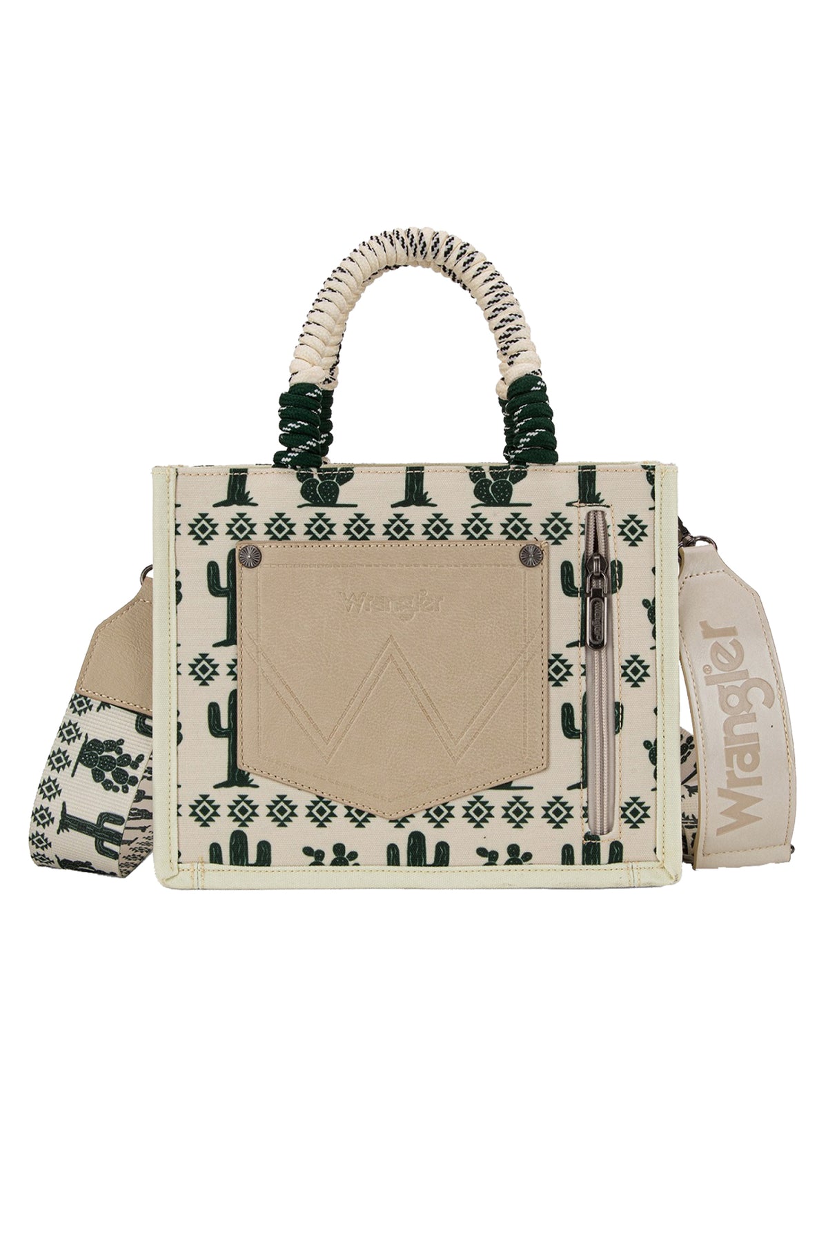 Wrangler Southwestern Cactus Crossbody Bag